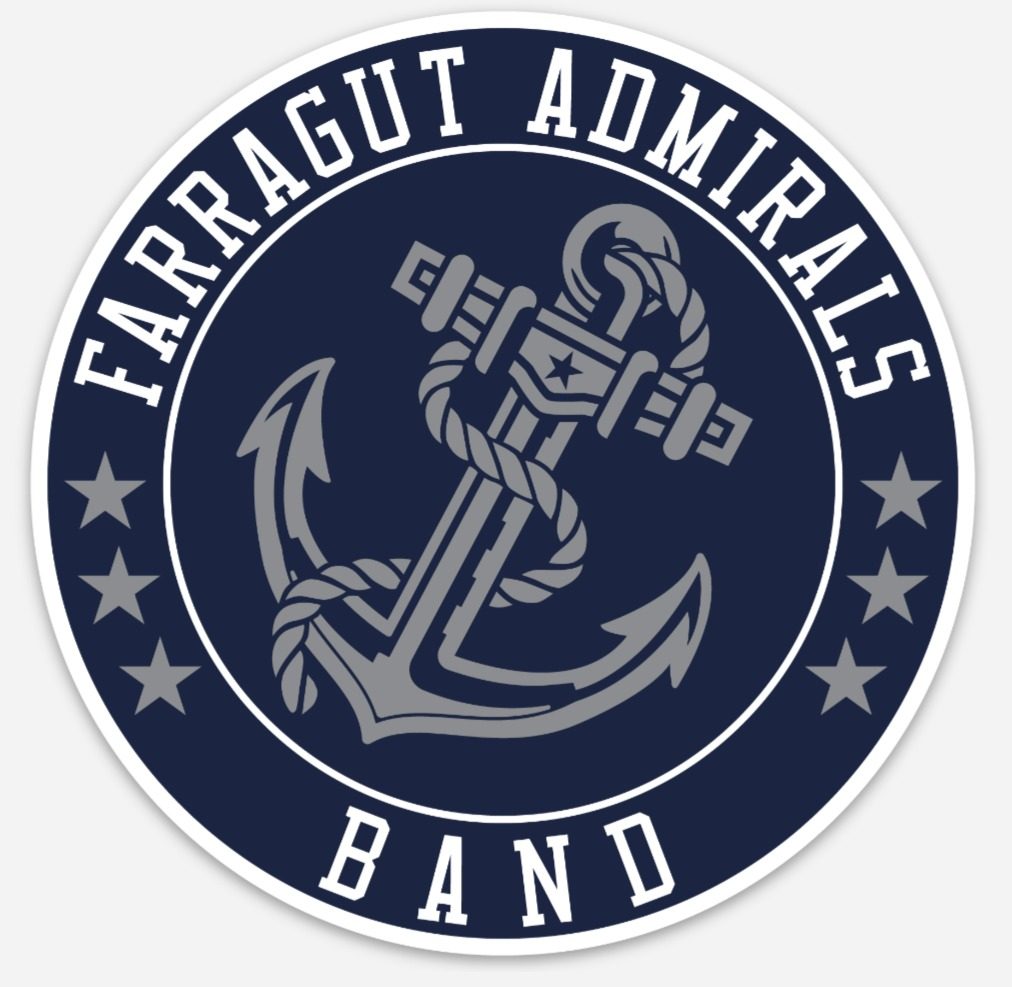 Farragut Admirals Band seal